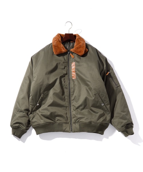 THISIS | ビッグシルエット ポリツイル 中綿 B-15 MA-1ジャケット