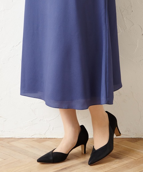 AIMER | コンビ素材スクエアヒールポインテッドパンプス - Buyee, an AIMER | コンビ素材スクエアヒールポインテッドパンプス - Buyee, an