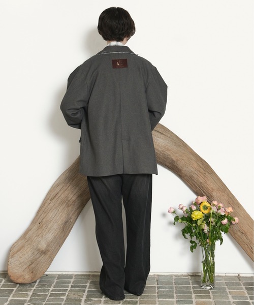 loin nuit カットオフダブルジャケット loin nuit ジャケット テーラードジャケット cut off double
