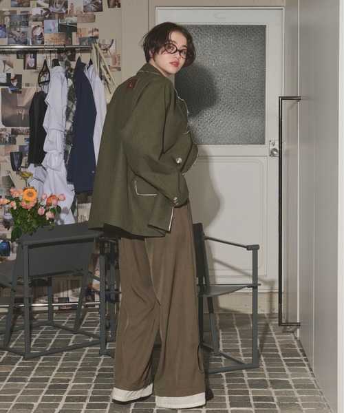 loin unit カットオフダブルジャケット LOIN NUIT | cut off double jacket / カットオフダブル