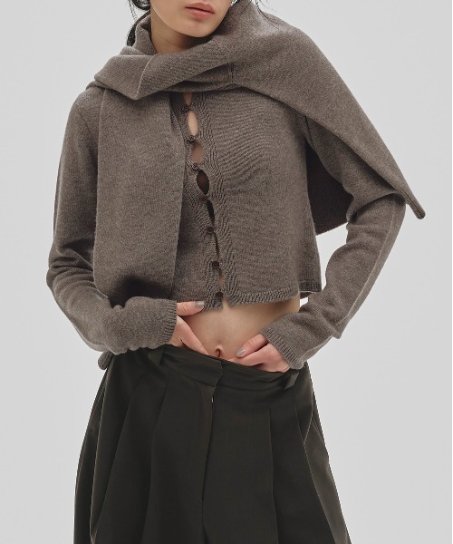 todayful【グレー】Cashmere Compact Cardigan TODAYFUL | Cashmere Compact Cardigan - Buyee, an Online Proxy