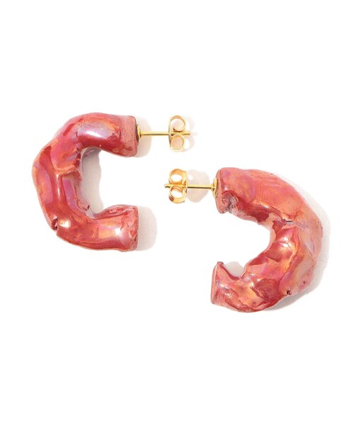 【関税込み】LEVENS JEWELS Twist フープピアス LEVENS JEWELS ピアス ツイストミニフープピアス レディース