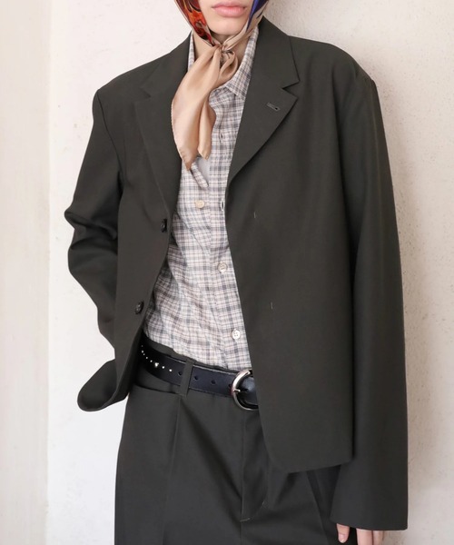 JIEDA | 【Jieda/ジエダ】WOOL TAILORED JACKET - Buyee, an Online