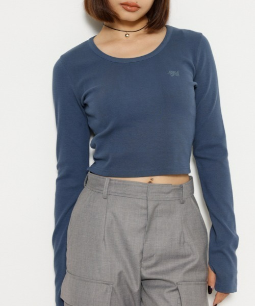 LAGUA GEM デニムトップス セール】WASH HOODIE デニムトップス（その他トップス）｜LAGUA
