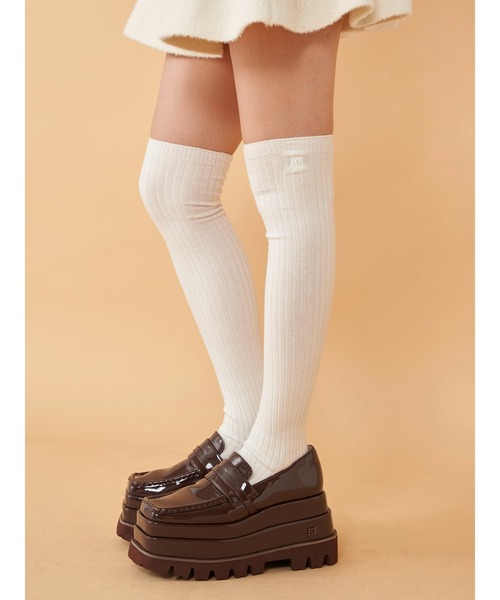 ダーリッチ ハトメベルトプリーツミニスカート ホワイト 新品 セール