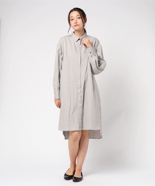 Midiumi バルーンスリーブシャツワンピース Buyee日本代購服務 於zozotown購物 Bot Online