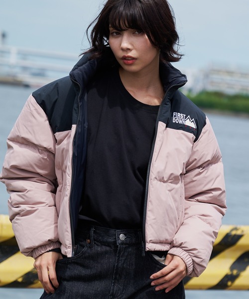 FIRST DOWN | ショート バブルダウンジャケット マイクロフト - Buyee