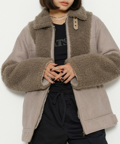 LAGUAGEM POINTBOAフェイクムートンコート　ラグアジェム LAGUA GEM | 【WEB限定カラーあり】POINT BOA フェイクムートン