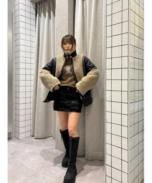LAGUAGEM POINTBOAフェイクムートンコート　ラグアジェム LAGUA GEM | 【WEB限定カラーあり】POINT BOA フェイクムートン
