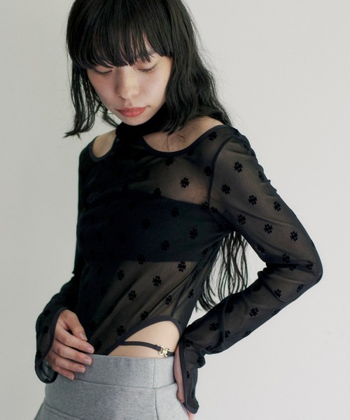 SORIN | SWAN LAKE Cut-out Bodysuit/スワンレイク カットアウトボディ