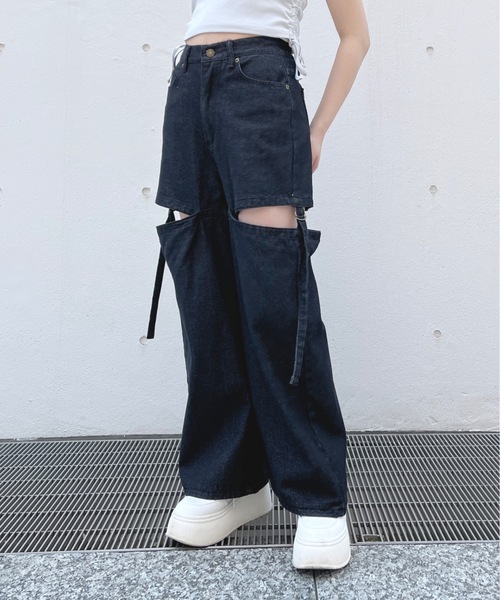 ONE WAY | セパレートデニムパンツ - Buyee, an Online Proxy