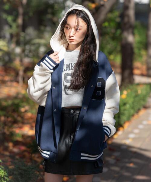 WEGO | WEGO/【26年春夏新作】スウェットフードスタジャン - Buyee, an