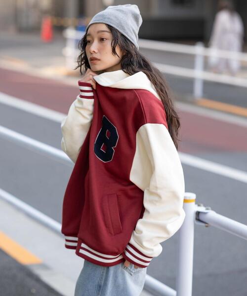 WEGO | WEGO/【26年春夏新作】スウェットフードスタジャン - Buyee, an