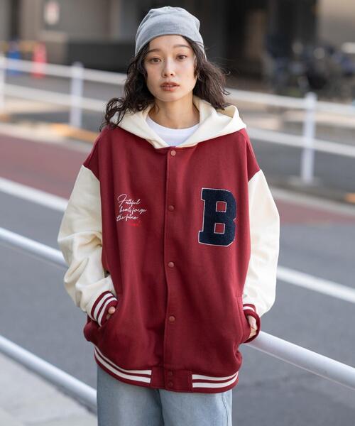 WEGO | WEGO/【26年春夏新作】スウェットフードスタジャン - Buyee, an