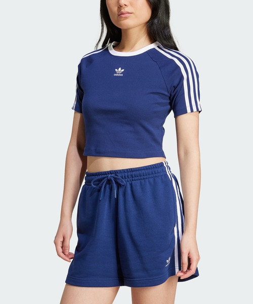 ADIDAS | スリーストライプス 半袖ベビーTシャツ / アディダス