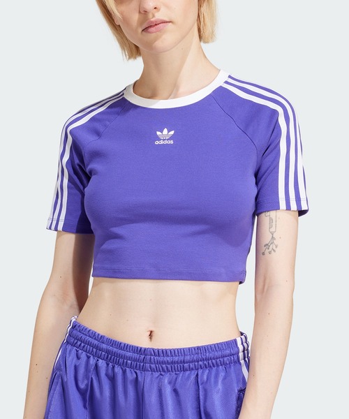 ADIDAS | スリーストライプス 半袖ベビーTシャツ / アディダス
