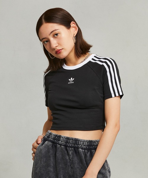 好評 ADIDAS アディダス / 半袖ベビーTシャツ スリーストライプス | トップス