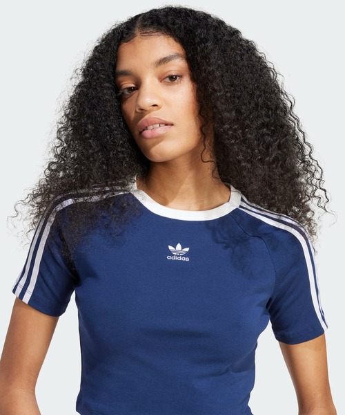 ADIDAS | スリーストライプス 半袖ベビーTシャツ / アディダス