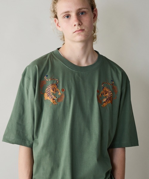 REHACER rehacer : Souvenir Tiger Relax Fit T-shirt